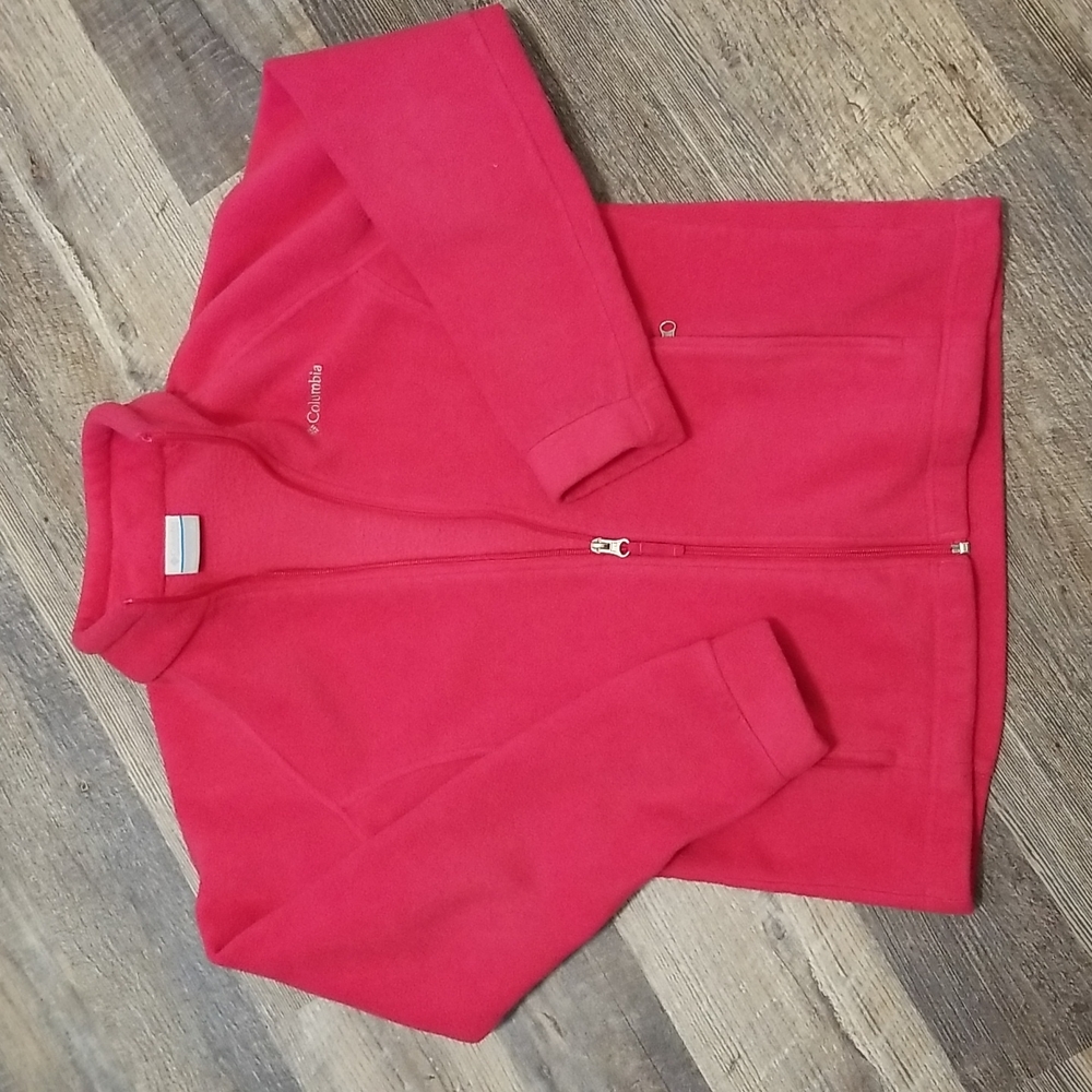 Columbia Girls Fleece Jacket Large